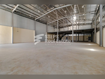 Warehouses & Stores - Al Wakrah  - Barkit Al Awamer  -Area Size: 1200 Square Meter