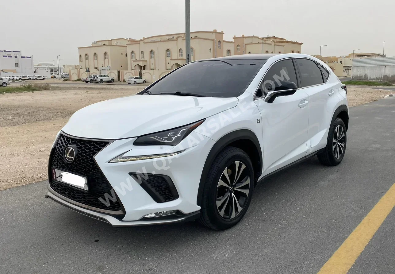 Lexus  NX  300 F Sport  2018  Automatic  69,000 Km  6 Cylinder  Four Wheel Drive (4WD)  SUV  White