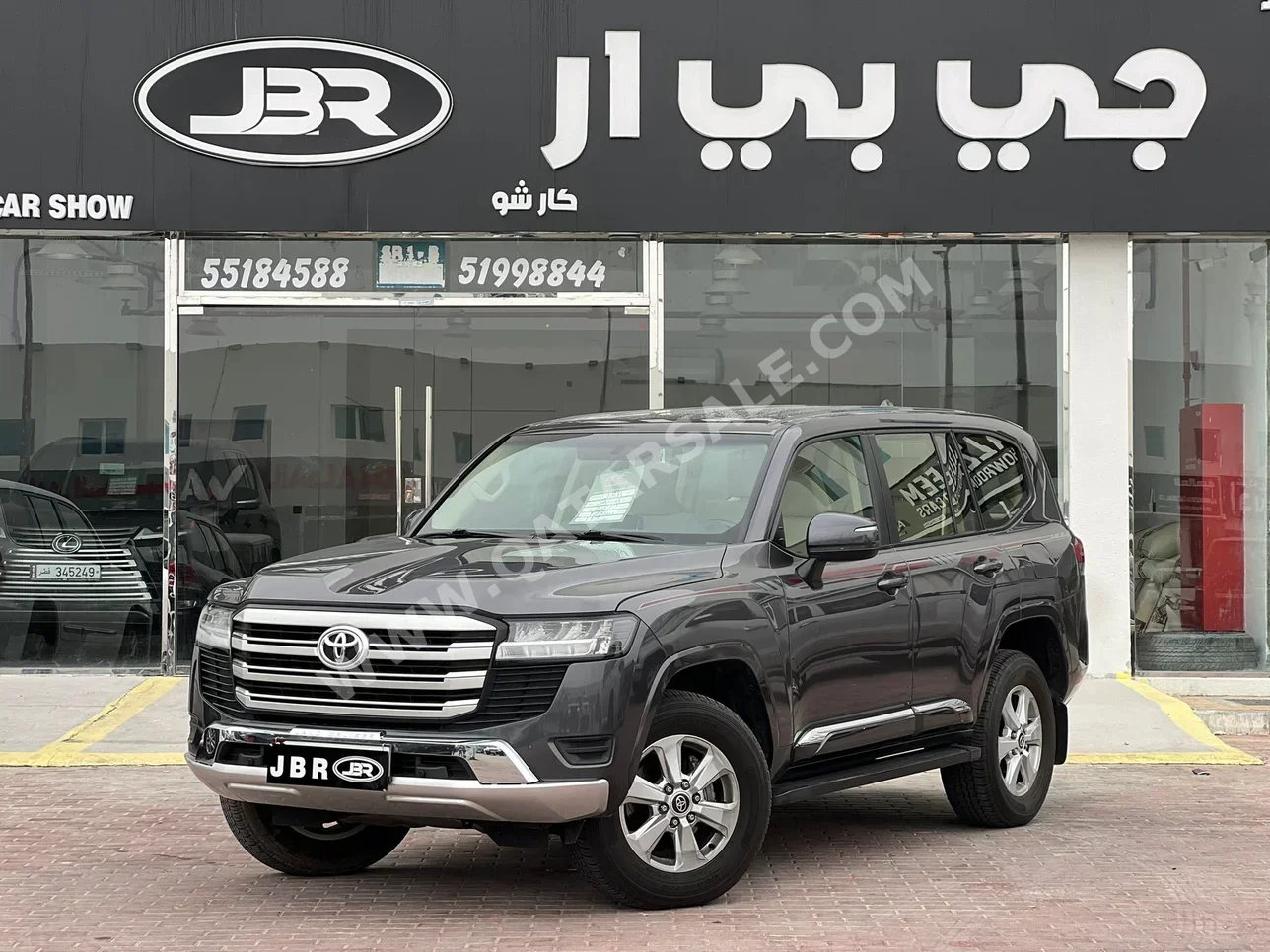 تويوتا  لاند كروزر  جي اكس  2022  اوتوماتيك  178,000 كم  6 سلندر  دفع رباعي  اس يو في  رمادي