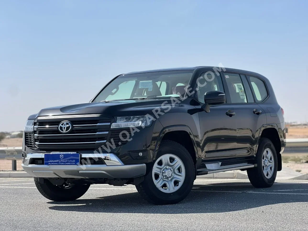 تويوتا  لاند كروزر  جي اكس  2026  اوتوماتيك  0 كم  6 سلندر  دفع رباعي  اس يو في  أسود  تحت الضمان