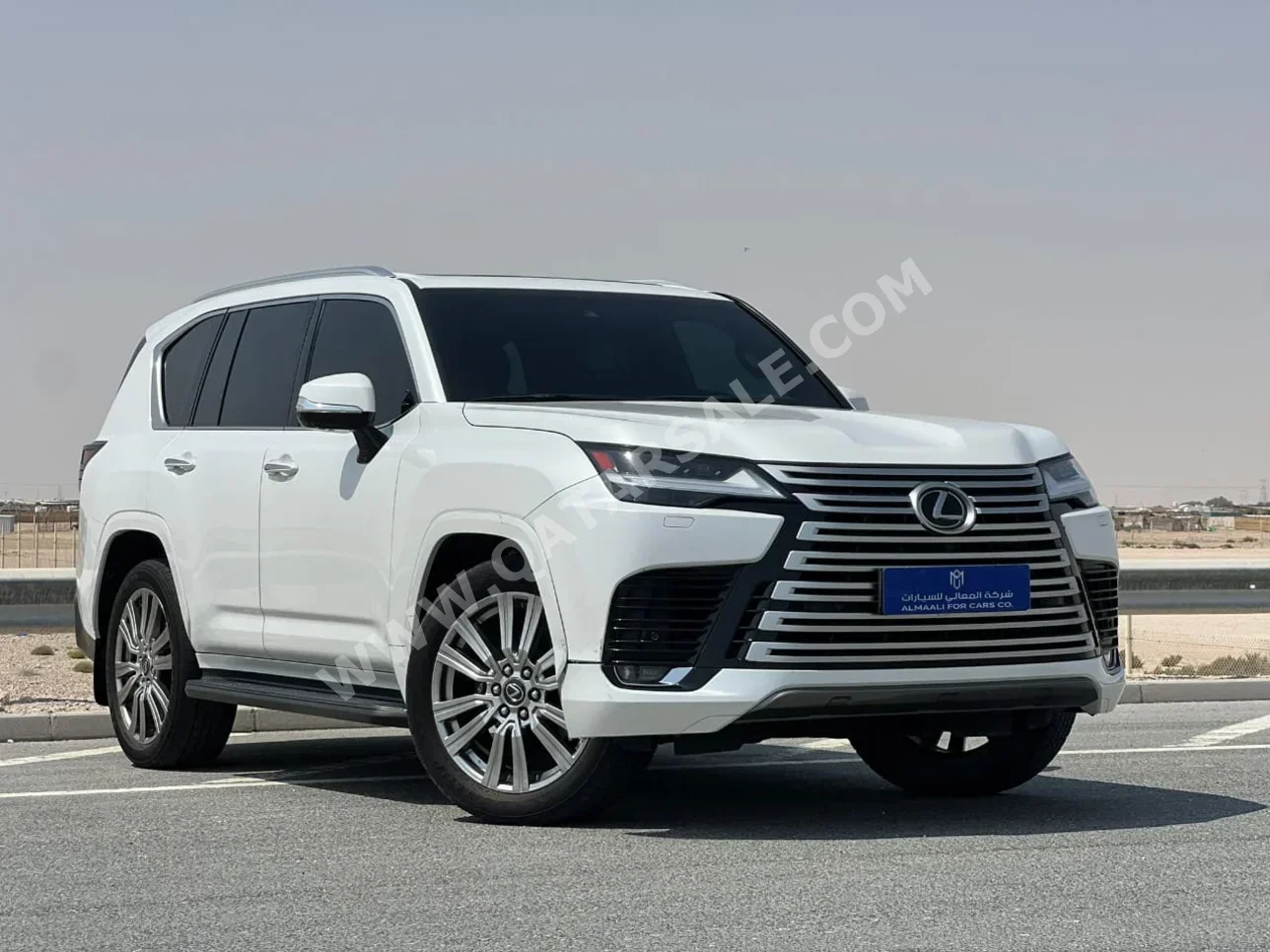 Lexus  LX  600 VIP  2023  Automatic  51,000 Km  6 Cylinder  Four Wheel Drive (4WD)  SUV  White  With Warranty