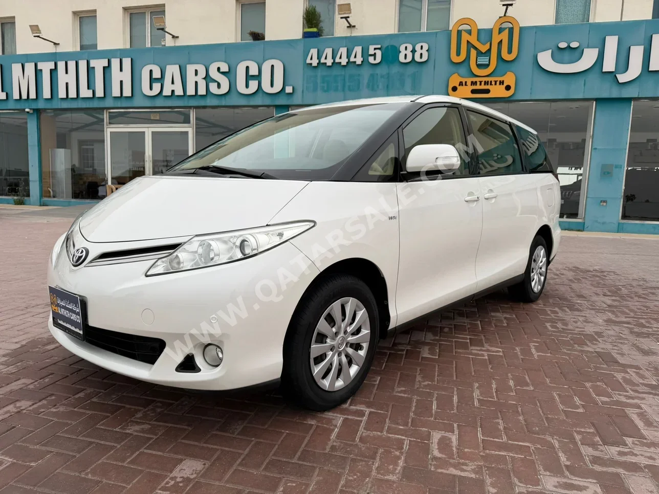 تويوتا  بريفا  2018  اوتوماتيك  108,000 كم  4 سلندر  سحب امامي  فان \ باص  أبيض