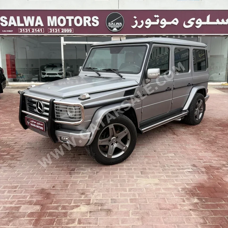 Mercedes-Benz  G-Class  63 AMG  2010  Automatic  42,000 Km  8 Cylinder  Four Wheel Drive (4WD)  SUV  Gray