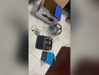 Console Accessories Steering Wheel with Shifter  - Sony  - PlayStation 5  - Black