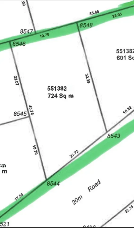 Lands For Sale  in Al Rayyan  - Al Aziziyah  -Area Size 724 Square Meter