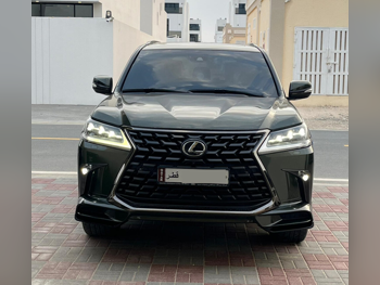 Lexus  LX  570 S Black Edition  2021  Automatic  73,643 Km  8 Cylinder  Four Wheel Drive (4WD)  SUV  Olive Green