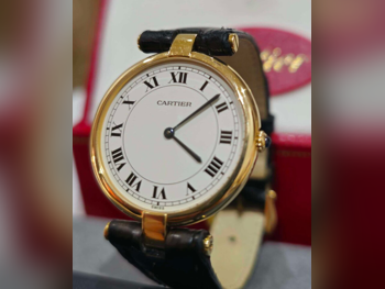 ساعات - كارتير  - ساعات الكوارتز  - أسود  - ساعات رجالي