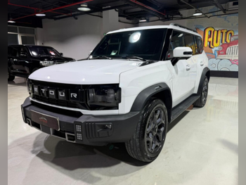 Jetour  T2  Luxury Plus  2025  Automatic  38,000 Km  4 Cylinder  All Wheel Drive (AWD)  SUV  White  With Warranty