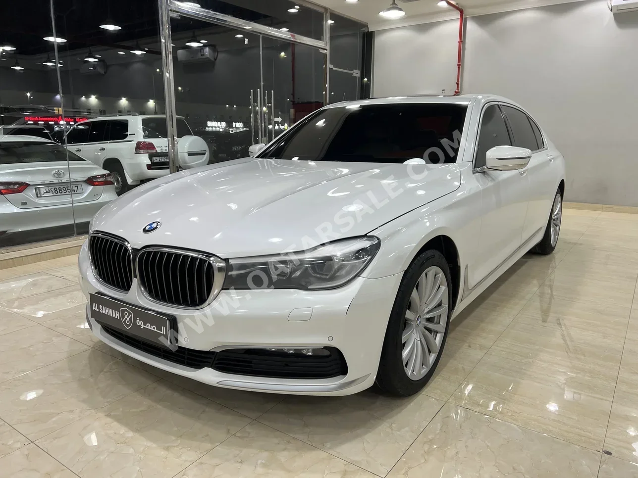 BMW  7-Series  730 Li  2018  Automatic  161,000 Km  4 Cylinder  Rear Wheel Drive (RWD)  Sedan  White