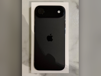 هواتف نقالة ابل  - ايفون 17  - أسود  - 256 جيجابايت  - تحت الضمان