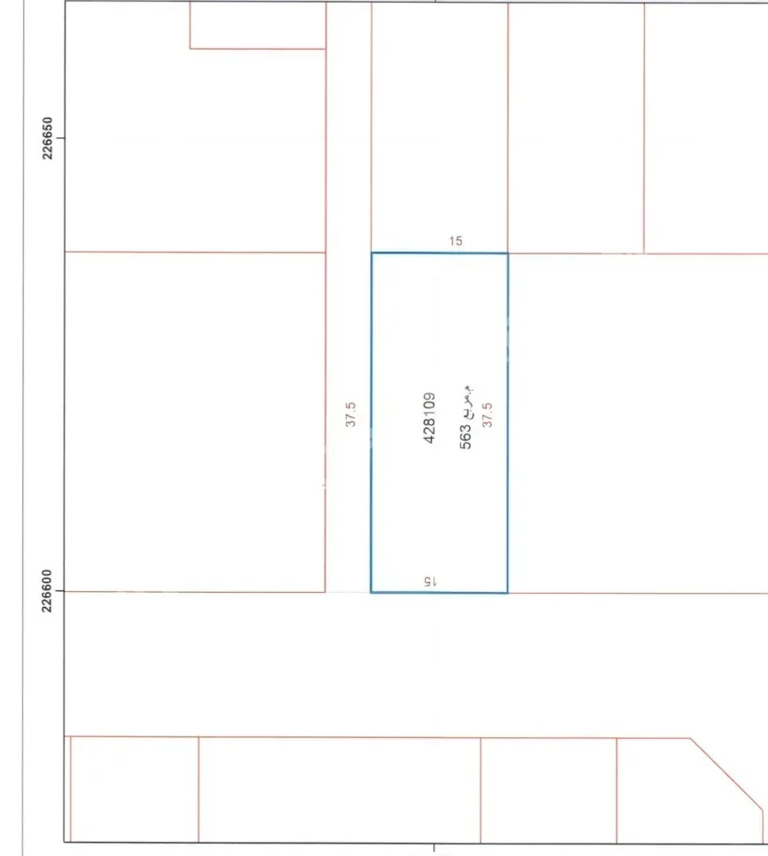 Lands For Sale  in Al Daayen  - Sumaysimah  -Area Size 563 Square Meter