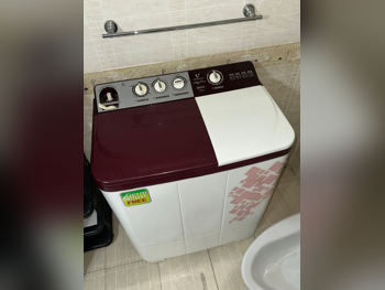 Washing Machines & All in ones Front Load Washer  Red