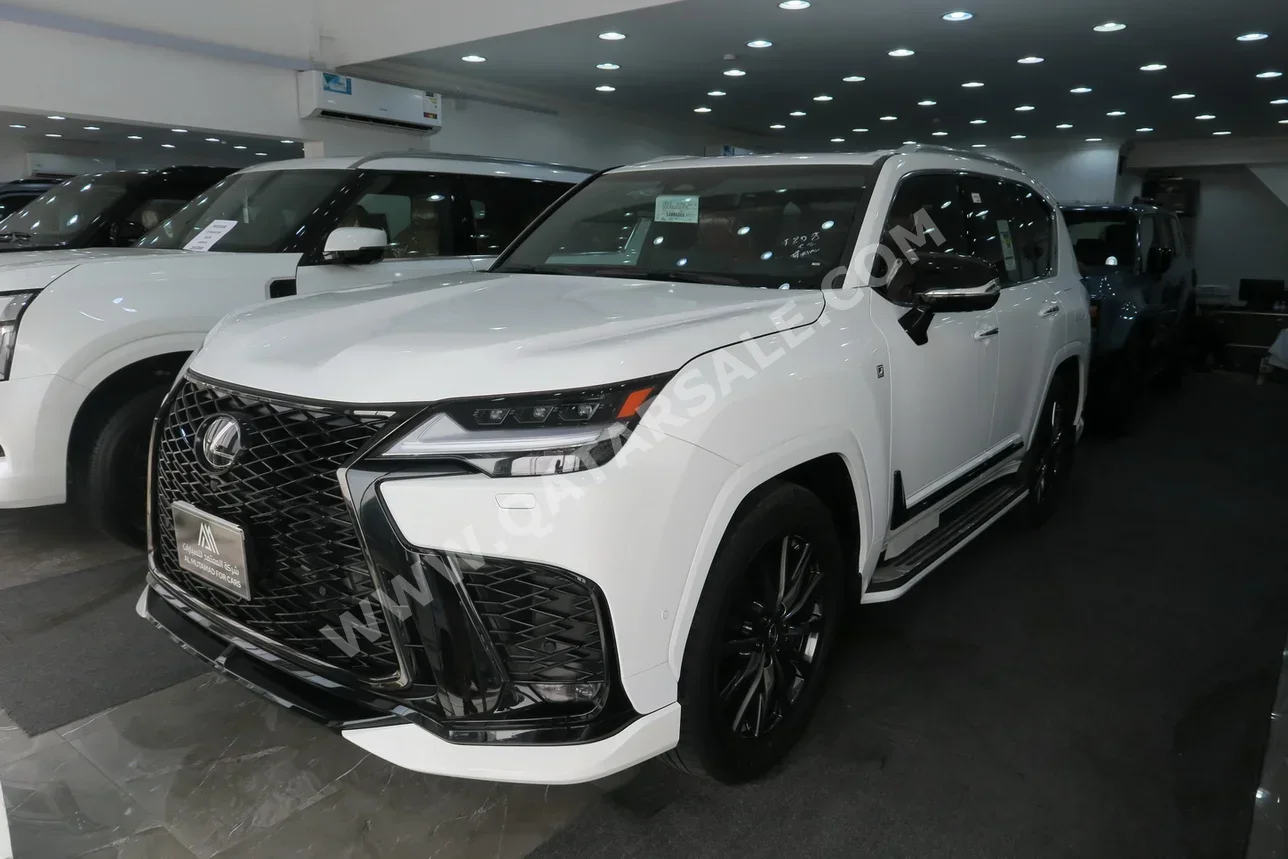 Lexus  LX  600 F Sport  2025  Automatic  0 Km  6 Cylinder  Four Wheel Drive (4WD)  SUV  White  With Warranty
