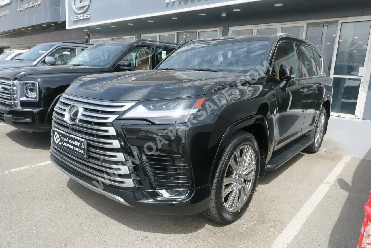 Lexus  LX  600 VIP  2023  Automatic  89,000 Km  6 Cylinder  Four Wheel Drive (4WD)  SUV  Black  With Warranty