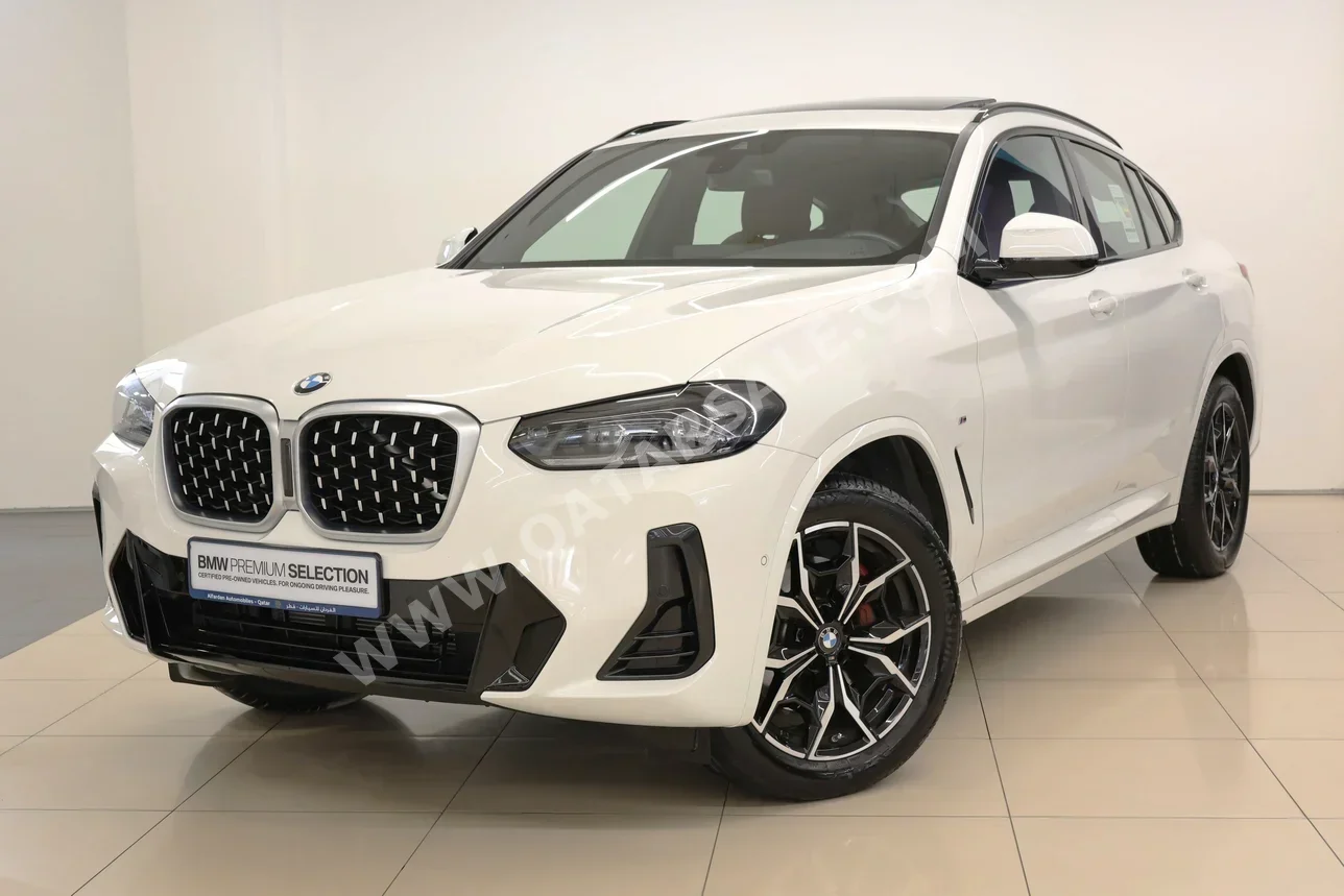بي ام دبليو  الفئة - اكس  اكس 4 40اي  2024  اوتوماتيك  10,350 كم  4 سلندر  دفع رباعي  اس يو في  أبيض  تحت الضمان