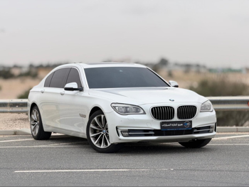 BMW  7-Series  730 Li  2015  Automatic  120,000 Km  6 Cylinder  Rear Wheel Drive (RWD)  Sedan  White