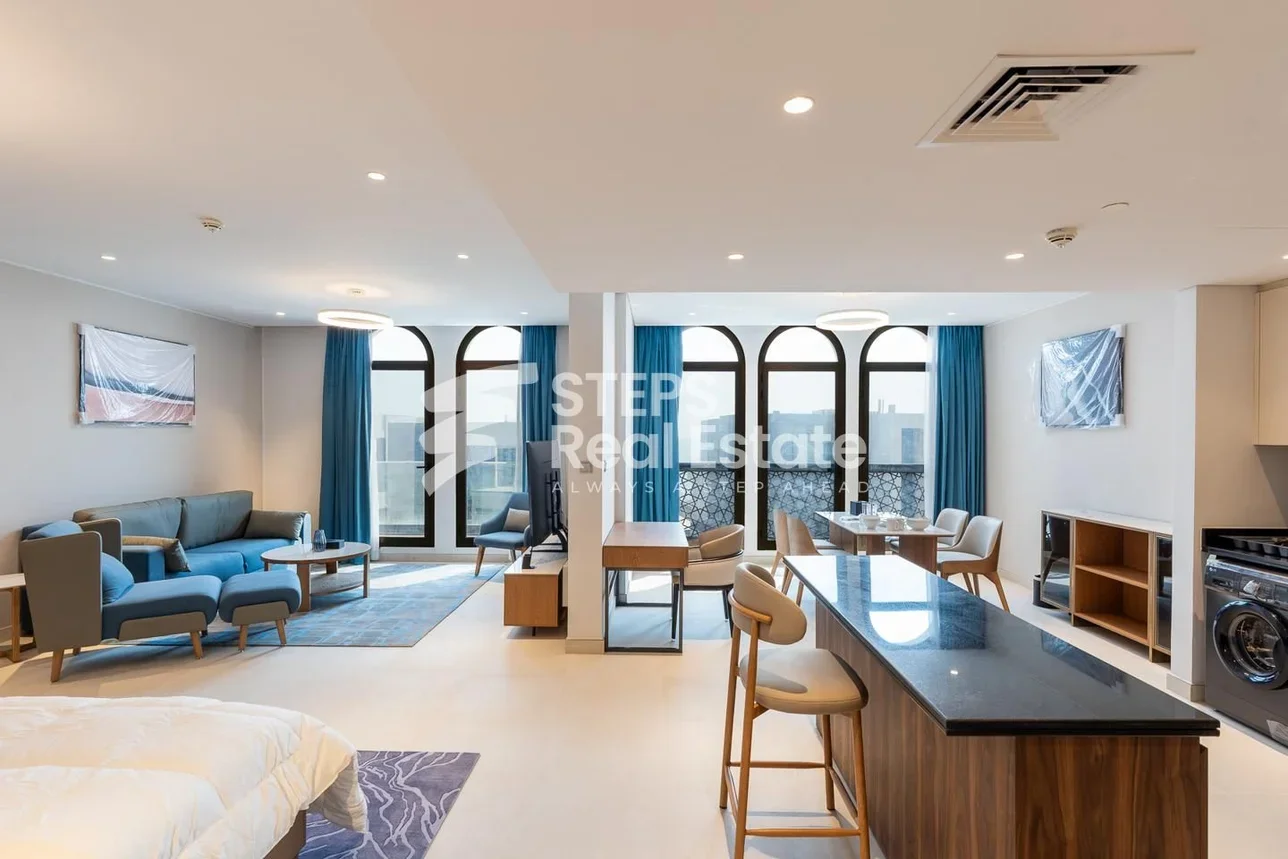 Studio  For Rent  in Doha -  The Pearl  Fully Furnished