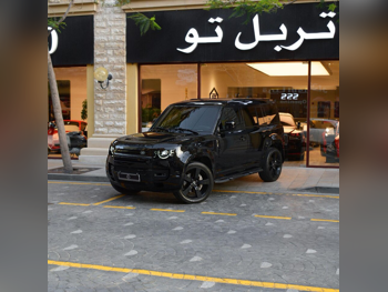 لاند روفر  ديفيندر  110 اكس داينمك  2023  اوتوماتيك  39,000 كم  6 سلندر  دفع رباعي  اس يو في  أسود  تحت الضمان