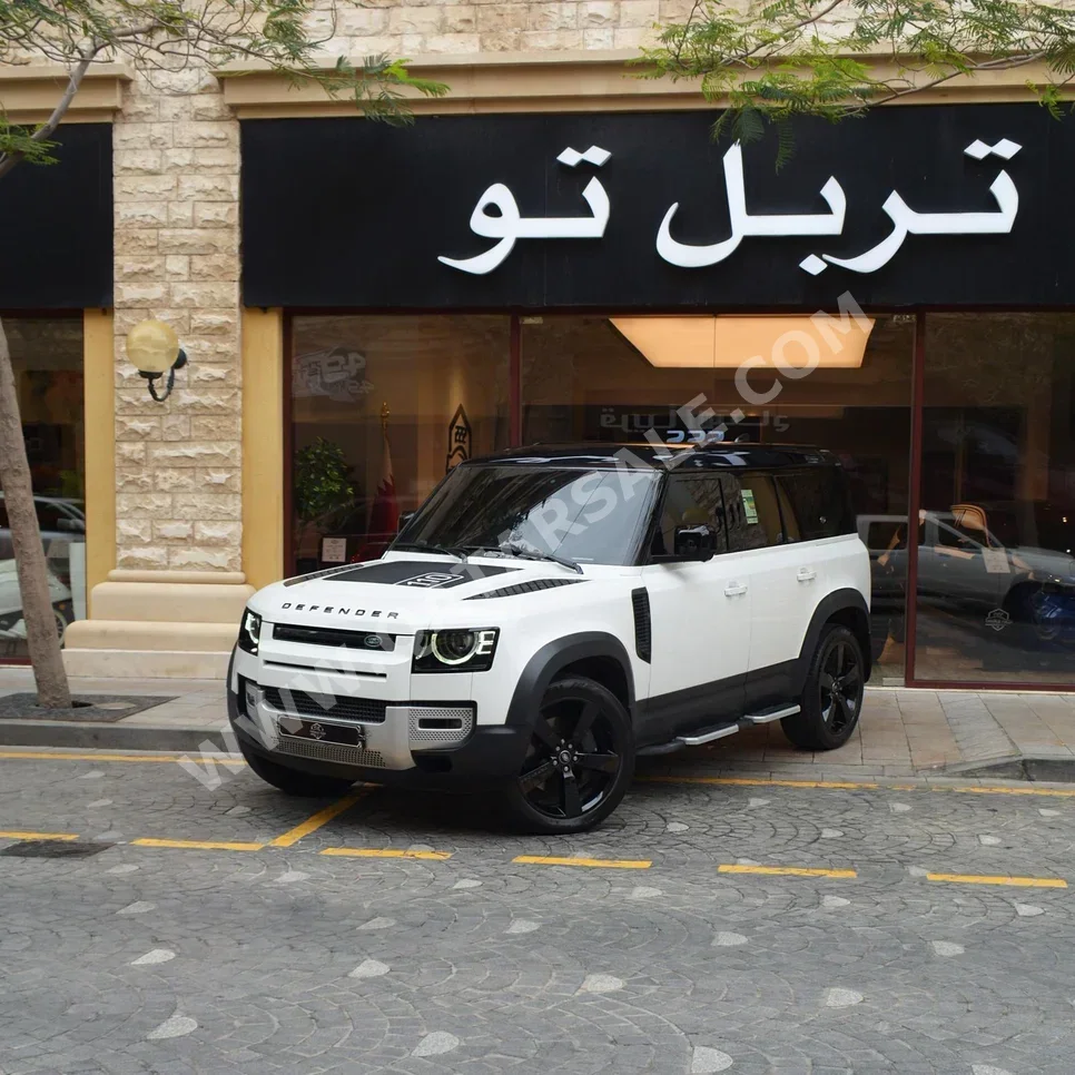 لاند روفر  ديفيندر  110 اتش اس اي  2024  اوتوماتيك  49,315 كم  6 سلندر  دفع رباعي  اس يو في  أبيض  تحت الضمان