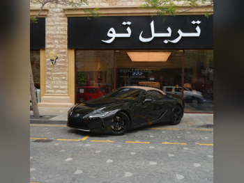 لكزس  ال سي  500  2024  اوتوماتيك  22,737 كم  6 سلندر  دفع خلفي  كوبيه \ سبورت  أسود  تحت الضمان