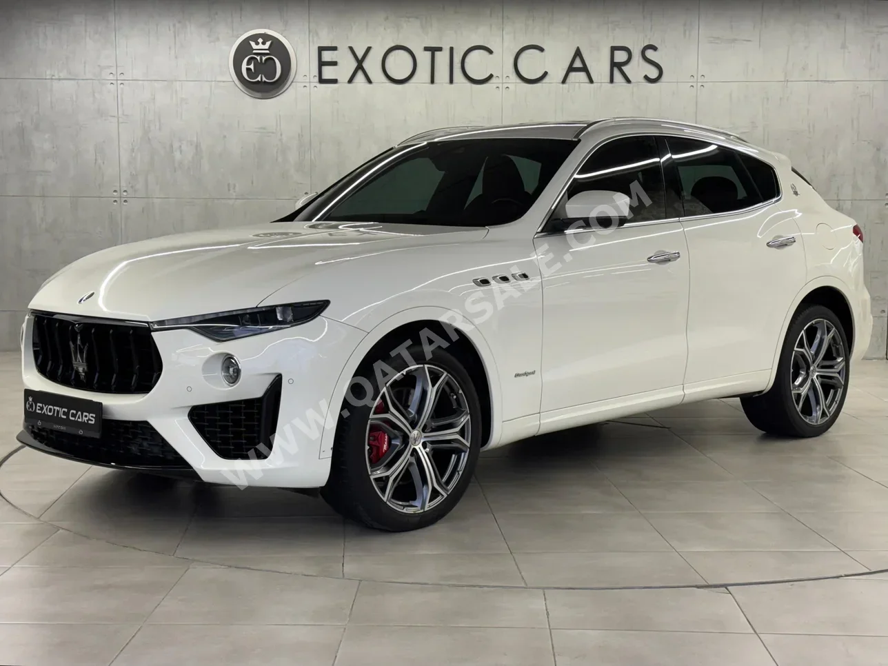 Maserati Levante SQ4 2019 Automatic 95,000 Km 6 Cylinder Four Wheel Drive (4WD) SUV White