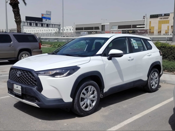 Toyota  Corolla  Cross Hybrid  2024  Automatic  14,000 Km  4 Cylinder  Front Wheel Drive (FWD)  SUV  White  With Warranty