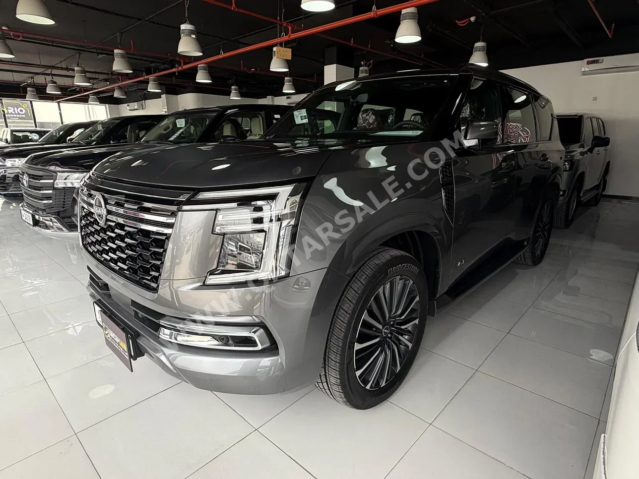 نيسان  باترول  بلاتينيوم تيربو  2026  اوتوماتيك  0 كم  6 سلندر  دفع رباعي  اس يو في  رمادي  تحت الضمان