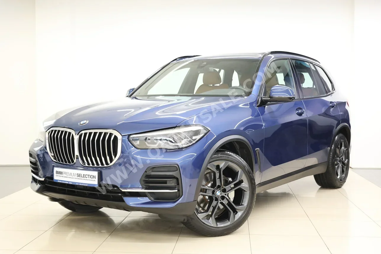 BMW  X-Series  X5 40i  2023  Automatic  39,000 Km  6 Cylinder  All Wheel Drive (AWD)  SUV  Blue  With Warranty