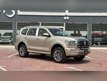 جي دبليو ام  تانك  500  2026  اوتوماتيك  0 كم  6 سلندر  دفع رباعي  اس يو في  ذهبي  تحت الضمان