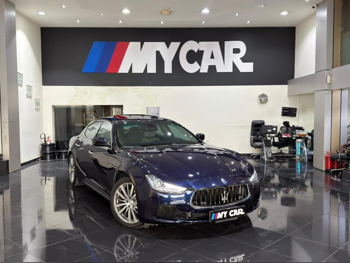 Maserati  Ghibli  2016  Automatic  63,000 Km  6 Cylinder  Rear Wheel Drive (RWD)  Sedan  Dark Blue