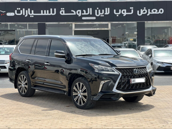Lexus  LX  570 S  2018  Automatic  141,000 Km  8 Cylinder  Four Wheel Drive (4WD)  SUV  Black