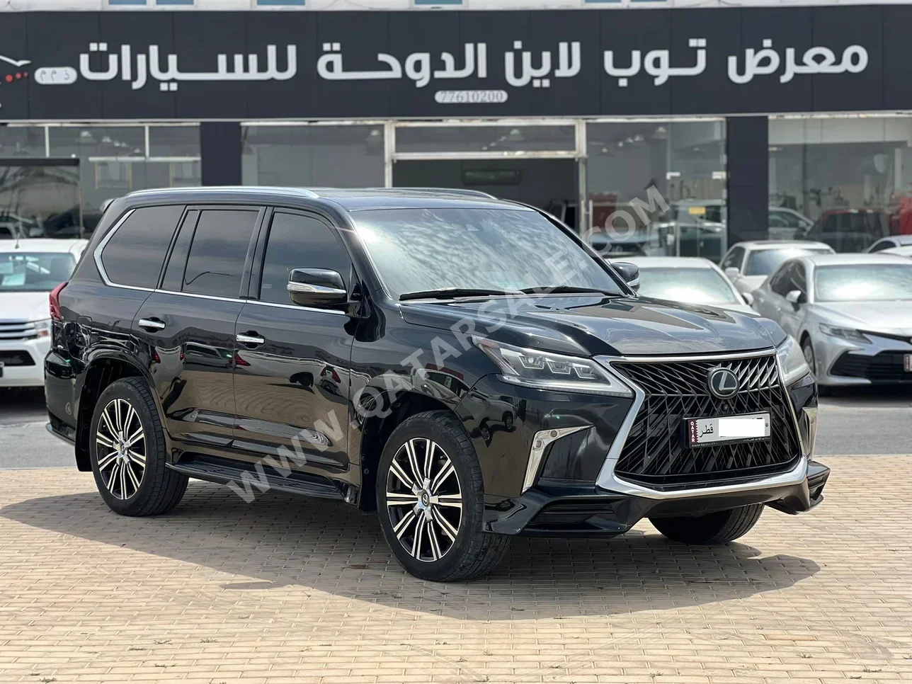 Lexus LX 570 S 2018 Automatic 141,000 Km 8 Cylinder Four Wheel Drive (4WD) SUV Black