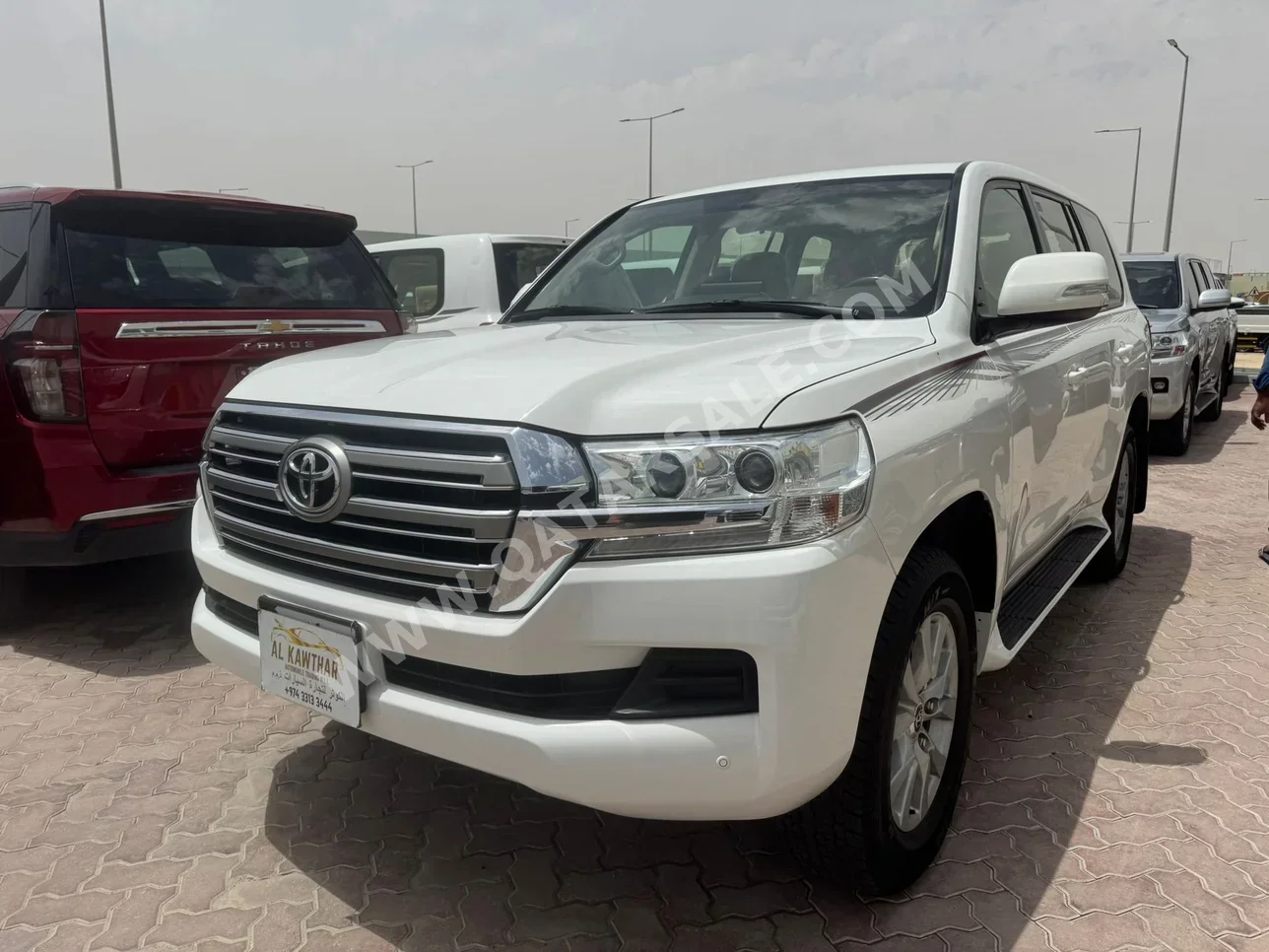 تويوتا لاند كروزر جي اكس ار 2019 اوتوماتيك 206,000 كم 6 سلندر دفع رباعي اس يو في أبيض