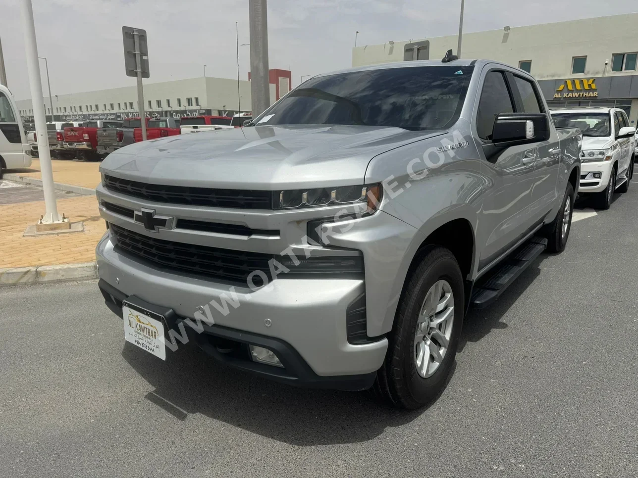 شفروليه  سلفرادو  ار اس تي  2021  اوتوماتيك  188,000 كم  8 سلندر  دفع رباعي  بيكب  فضي