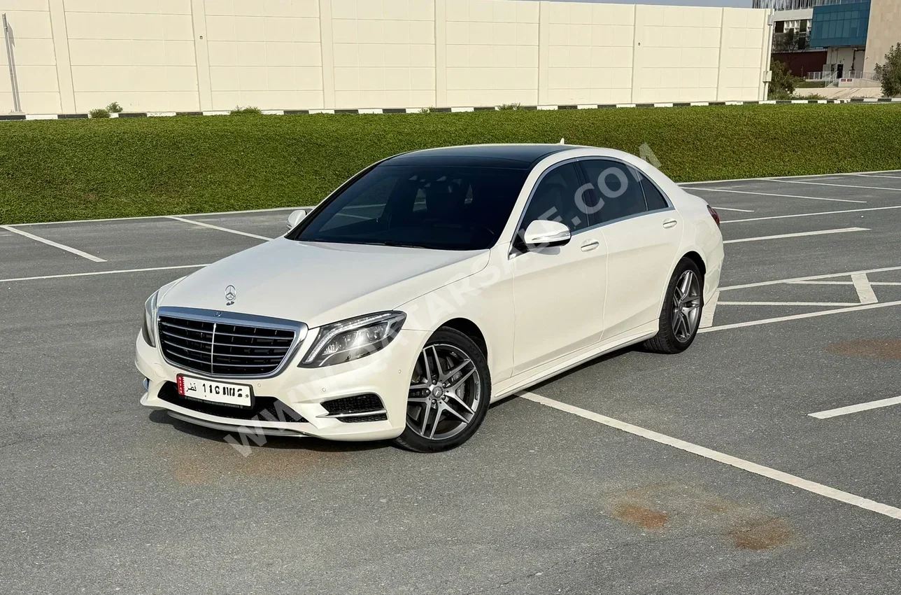 Mercedes-Benz  S-Class  400  2015  Automatic  73,000 Km  6 Cylinder  Rear Wheel Drive (RWD)  Sedan  White