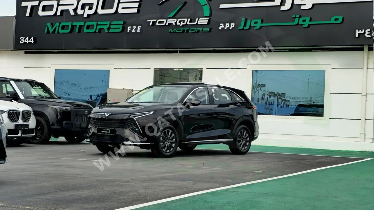 كايي  اكس7  2025  اوتوماتيك  0 كم  4 سلندر  سحب امامي  اس يو في  أسود