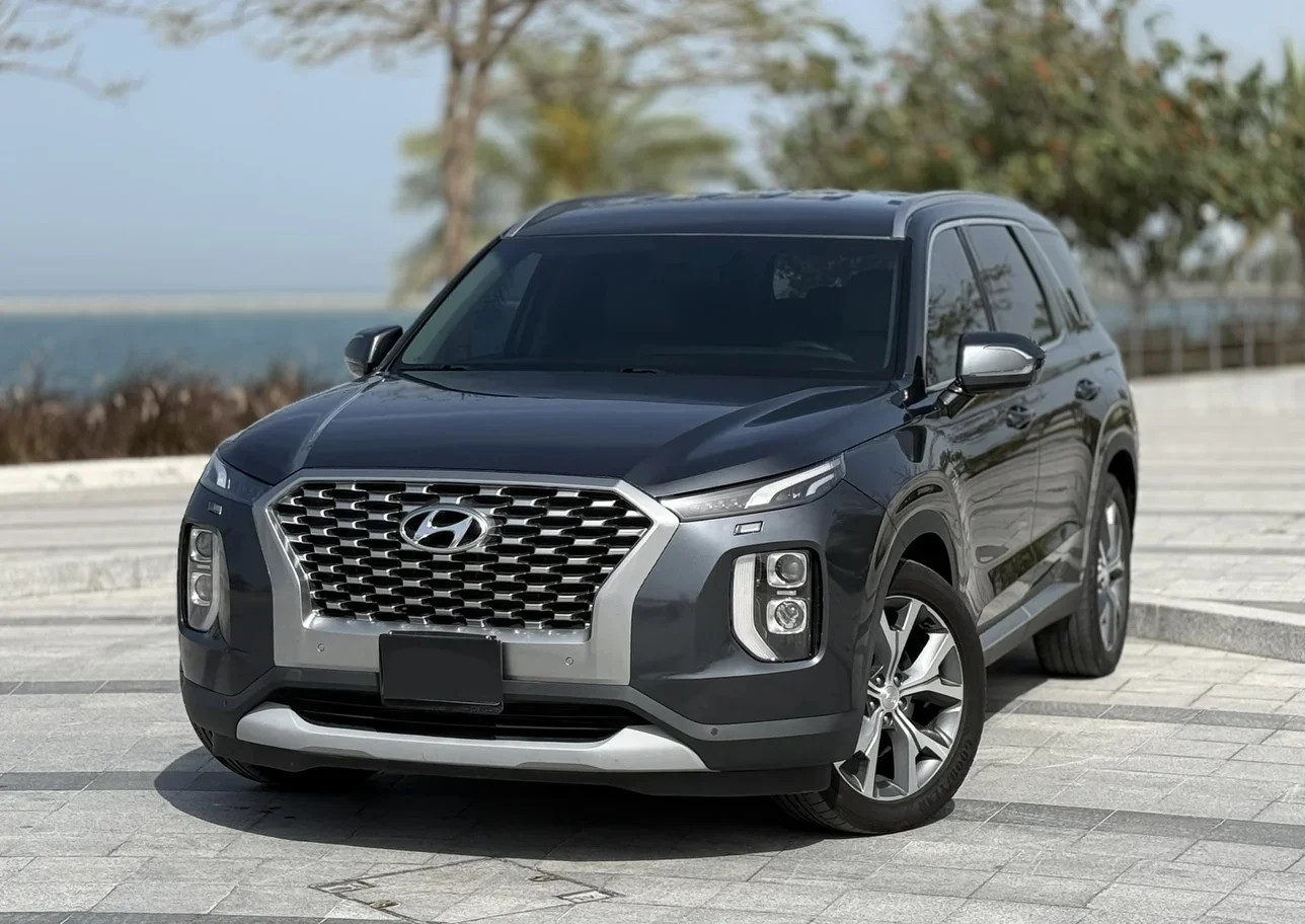 Hyundai  Palisade  2021  Automatic  155,000 Km  6 Cylinder  All Wheel Drive (AWD)  SUV  Gray