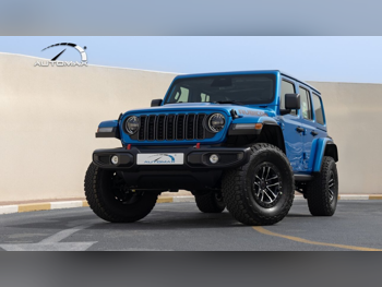 Jeep  Wrangler  Rubicon  2026  Automatic  0 Km  4 Cylinder  Four Wheel Drive (4WD)  SUV  Blue  With Warranty