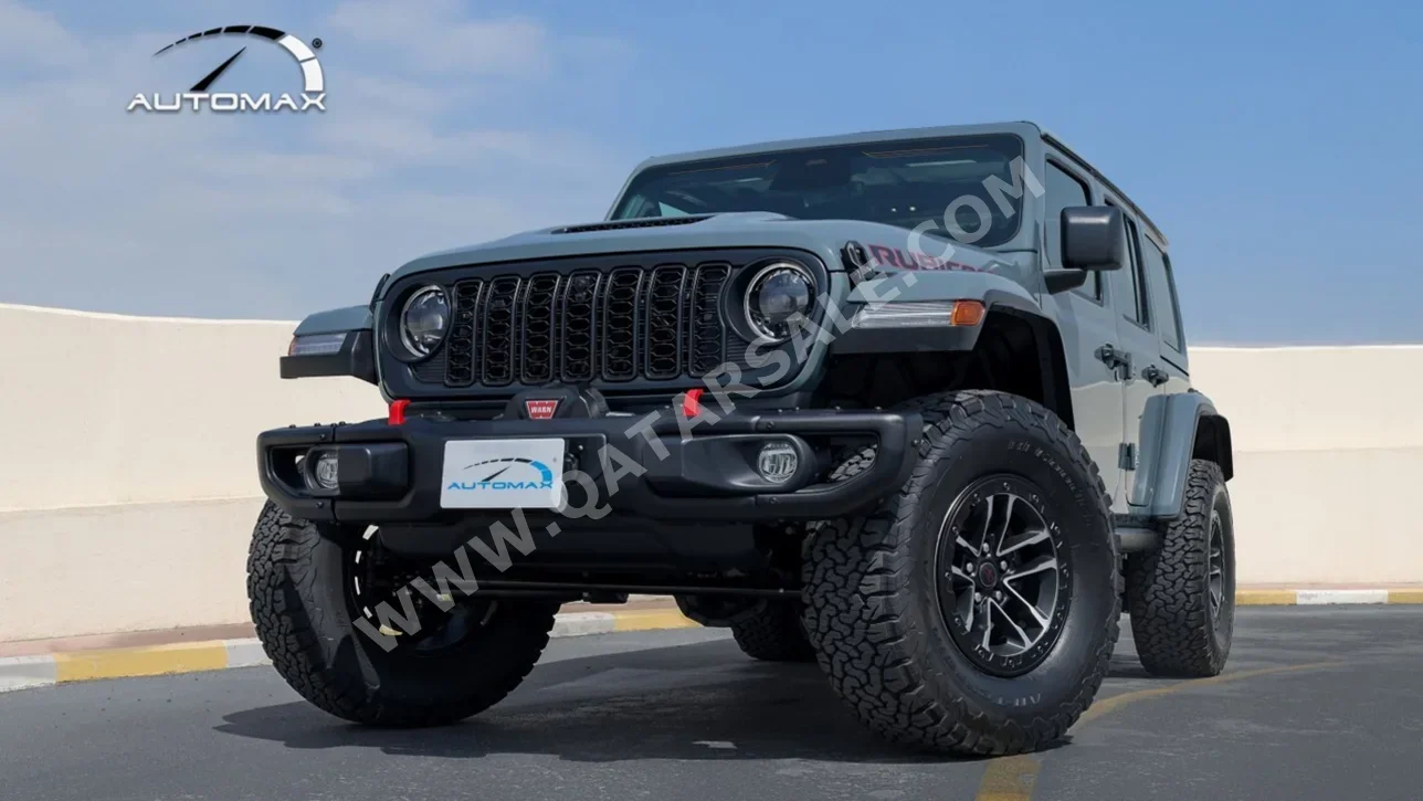 Jeep Wrangler Rubicon 2026 Automatic 0 Km 6 Cylinder Four Wheel Drive (4WD) SUV Gray With Warranty