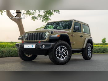 Jeep  Wrangler  Rubicon  2025  Automatic  0 Km  4 Cylinder  Four Wheel Drive (4WD)  SUV  Green  With Warranty