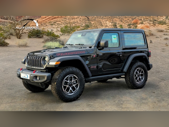 Jeep  Wrangler  Rubicon  2025  Automatic  0 Km  4 Cylinder  Four Wheel Drive (4WD)  SUV  Black  With Warranty