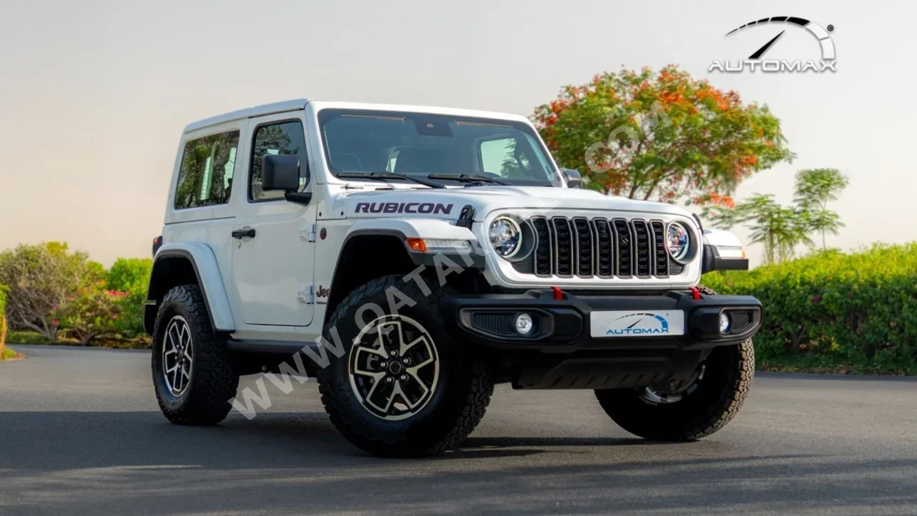 Jeep  Wrangler  Rubicon  2025  Automatic  0 Km  4 Cylinder  Four Wheel Drive (4WD)  SUV  White  With Warranty