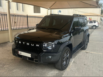 Jetour  T2  Luxury  2025  Automatic  65,000 Km  4 Cylinder  Four Wheel Drive (4WD)  SUV  Black  With Warranty