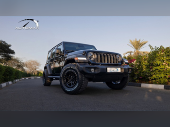 Jeep  Wrangler  Sport Plus  2025  Automatic  0 Km  4 Cylinder  Four Wheel Drive (4WD)  SUV  Black  With Warranty