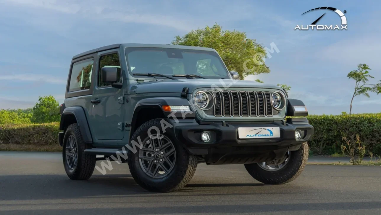 جييب رانجلار سبورت بلس 2026 اوتوماتيك 0 كم 4 سلندر دفع رباعي اس يو في رمادي تحت الضمان