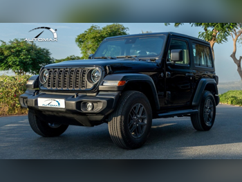 Jeep  Wrangler  Sport Plus  2025  Automatic  0 Km  4 Cylinder  Four Wheel Drive (4WD)  SUV  Black  With Warranty