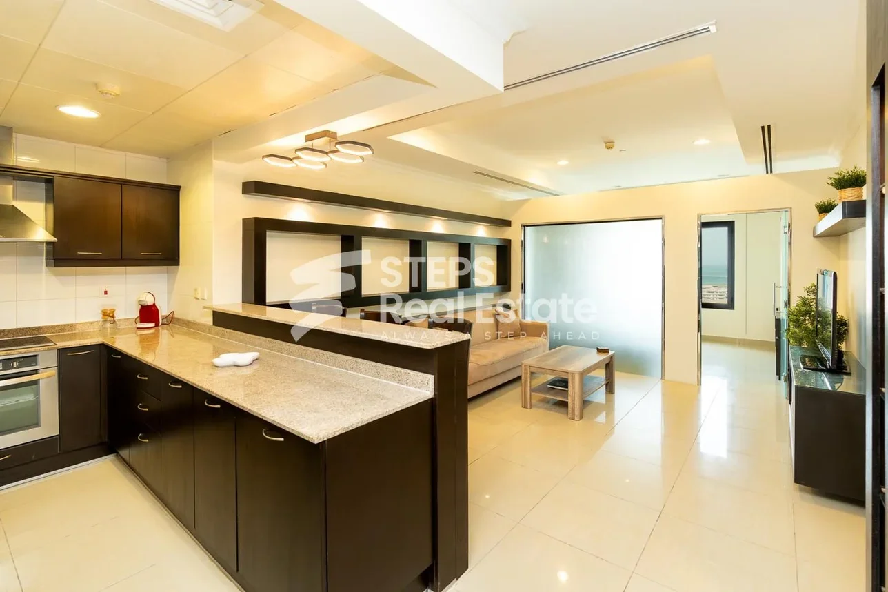 Studio  For Rent  in Doha -  The Pearl  Fully Furnished
