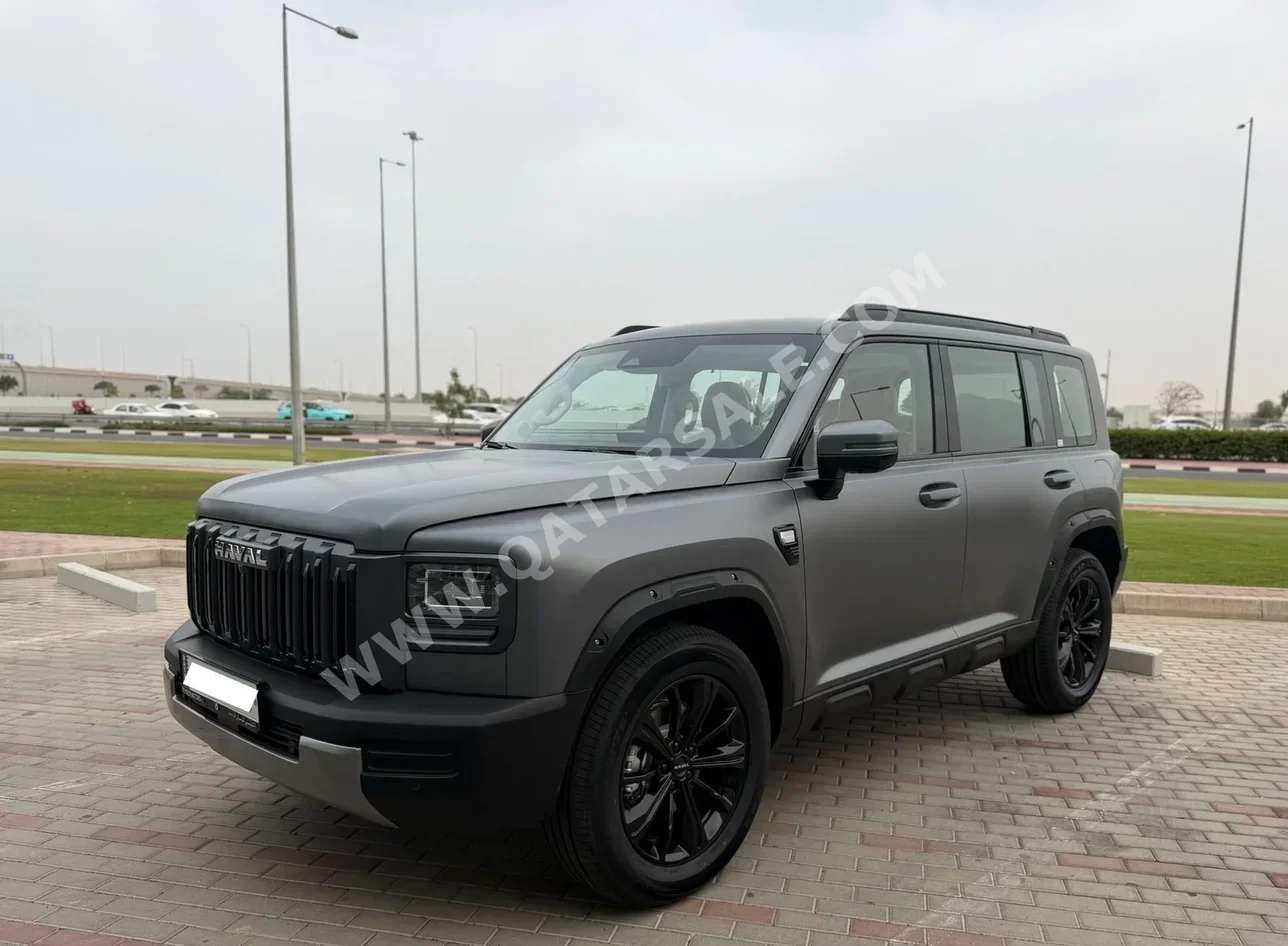 هافال في7 بريميوم 2026 اوتوماتيك 0 كم 4 سلندر دفع رباعي اس يو في رمادي مطفي تحت الضمان