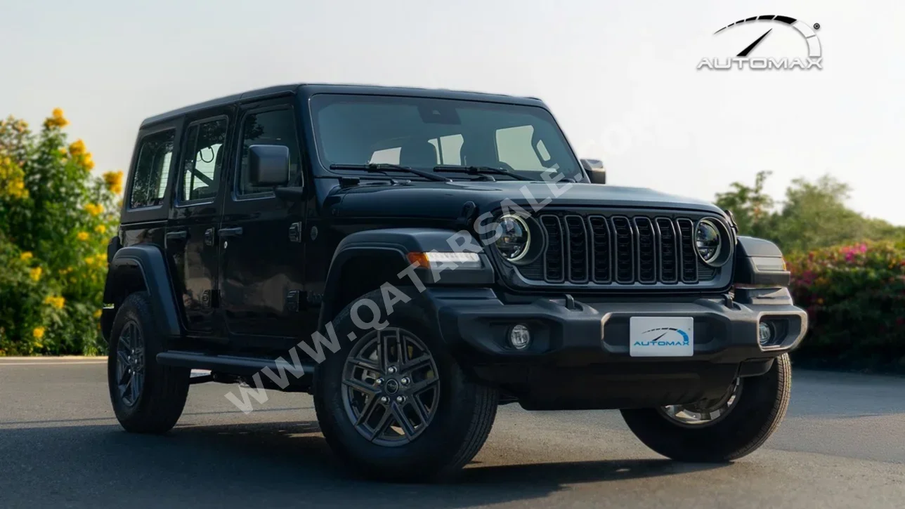 Jeep  Wrangler  Sport Plus  2026  Automatic  0 Km  4 Cylinder  Four Wheel Drive (4WD)  SUV  Black  With Warranty