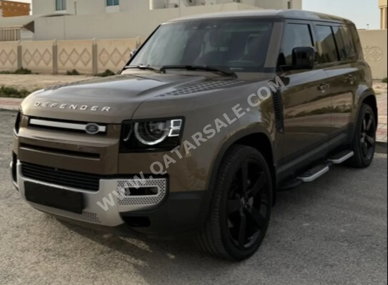 Land Rover  Defender  110 SE  2021  Automatic  79,000 Km  6 Cylinder  Four Wheel Drive (4WD)  SUV  Bronze  With Warranty